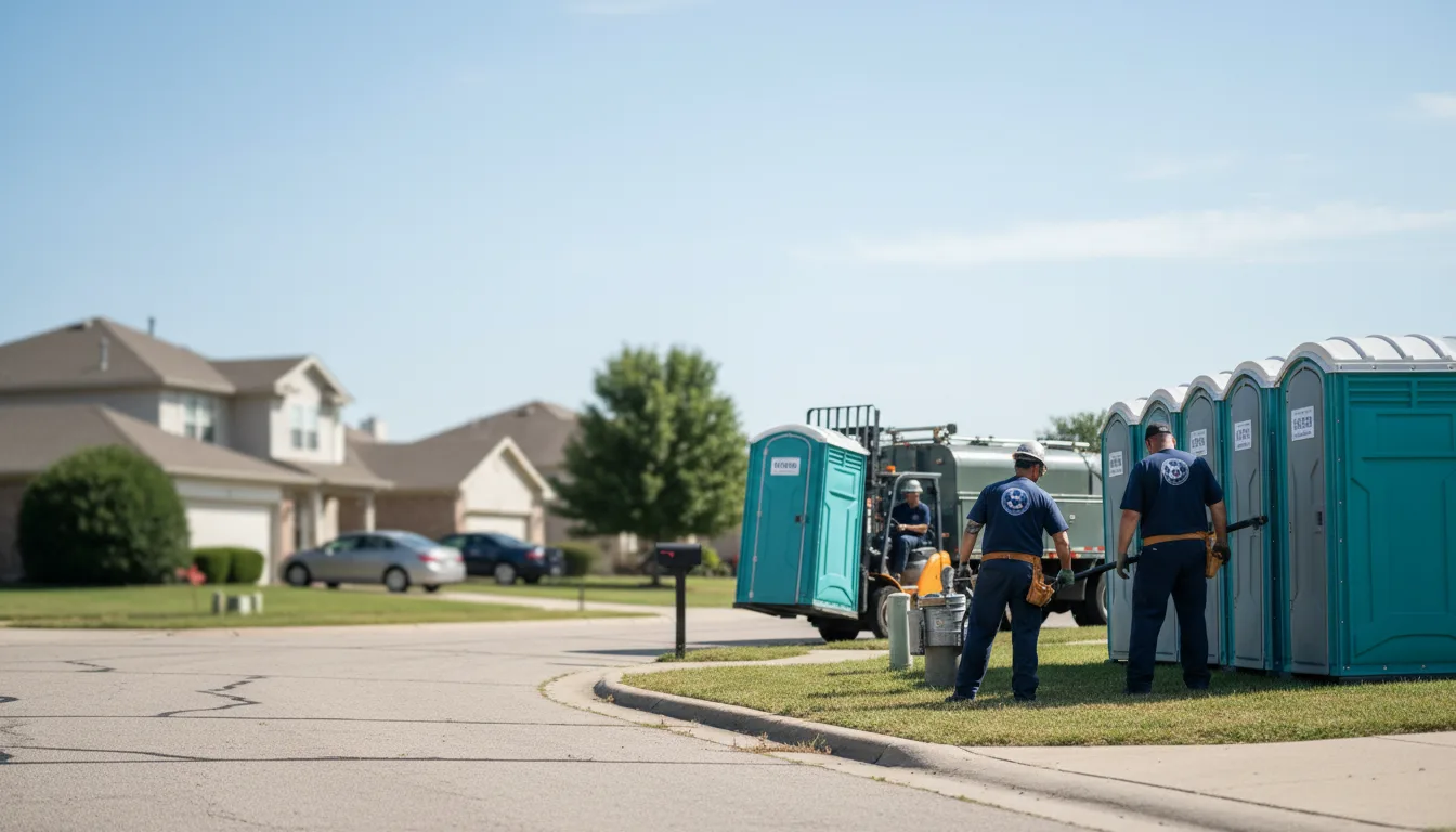 Porta Potty Rental in Watts, OK near me